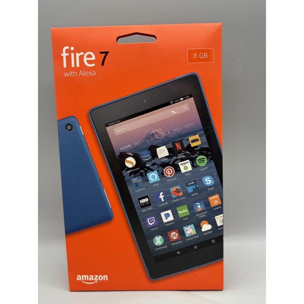 Amazon Fire 7 8 GB (7th Gen) Wi-Fi - Blue - Sealed